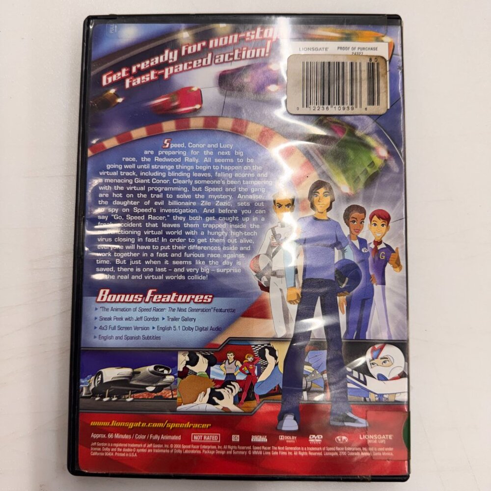 Speed Racer: The Fast Track The Movie (DVD) Disc Tested, Working - Picture 2 of 3